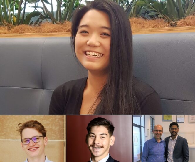 Headshots of 2019 University Medalists